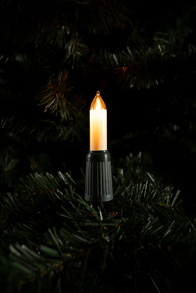 Aussenlichterkette LED Schaftlampe E14