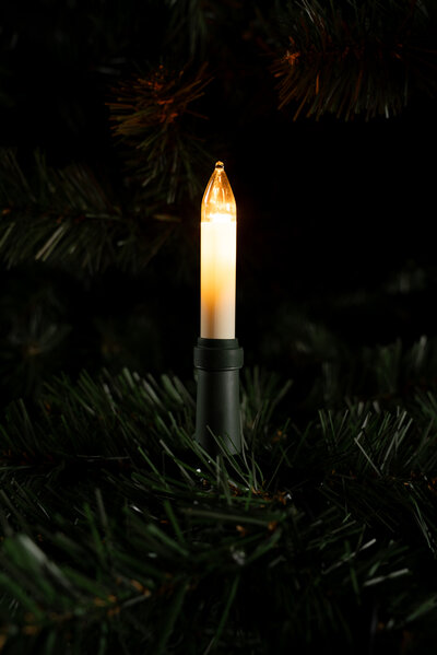 Aussenlichterkette Mehrfach LED Schaftlam.E10